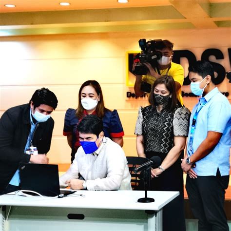 RELAUNCHING OF DSWD REGULATORY ESERVICES.
